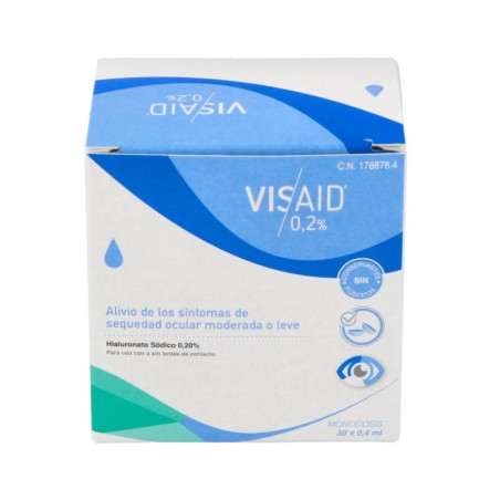 Comprar visaid 0,2% 30 monodosis 0,4 ml al mejor precio en Pharmazon, tu farmacia online Comprar visaid 0,2% 30 monodosis 0,4 ml