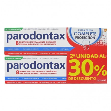 Comprar parodontax complete protection extra fresh 2 x 75 ml