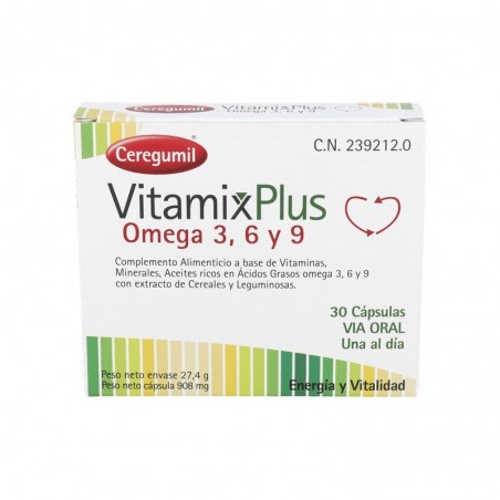 Comprar ceregumil vitamix plus 30 cápsulas