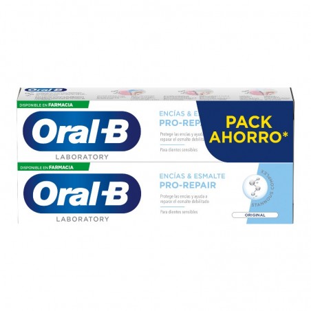 Comprar oral-b pack ahorro pasta dental encías & esmalte pro-repair 2 x 100 ml