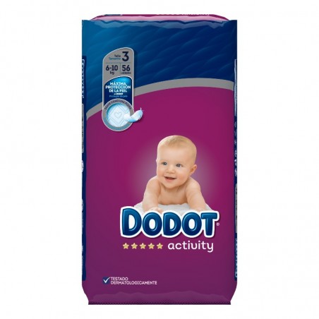 Comprar dodot activity talla 3 6-10 kg 56 uds