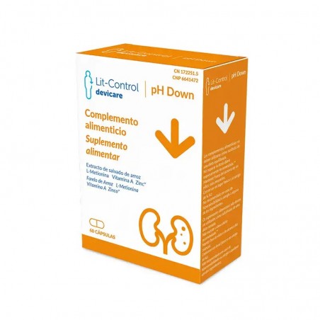 Comprar lit control ph down 60 cápsulas