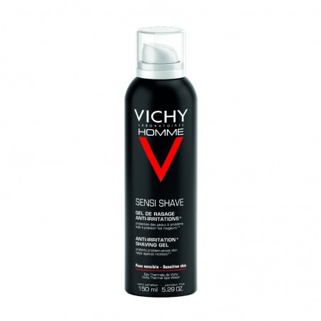 Comprar vichy homme gel-crema afeitar piel sensible 150 ml