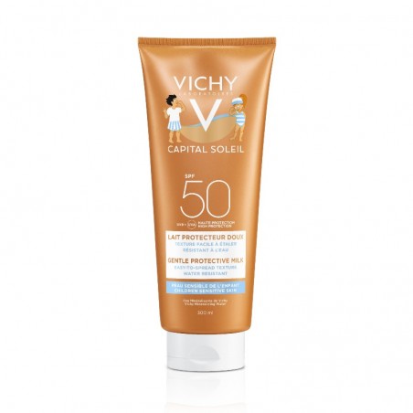 Comprar vichy capital soleil spf 50+ niños leche rostro y cuerpo 300 ml