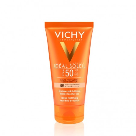 Comprar vichy soleil spf 50+ emulsión facial anti-brillos con color 50 ml