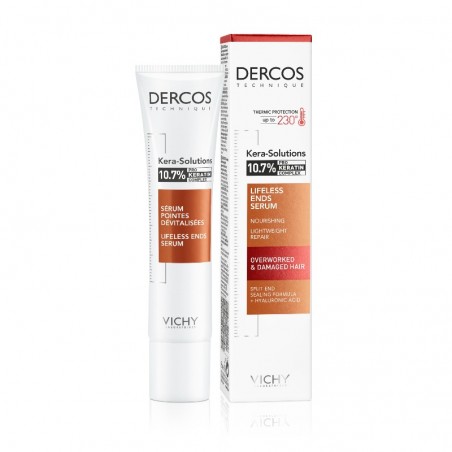 Comprar dercos sérum reparador de puntas kera-solutions 40 ml