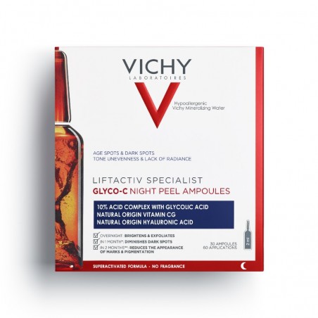 Comprar vichy liftactiv specialist glyco-c peeling de noche 10 ampollas