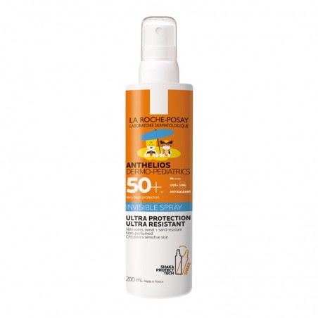 Comprar la roche posay anthelios dermo-pediatrics spray invisible spf50+ protector solar niños 200 ml