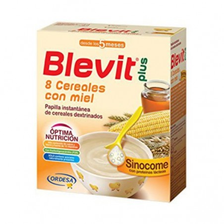 Comprar blevit plus sinocome 8 cereales con miel 600 g