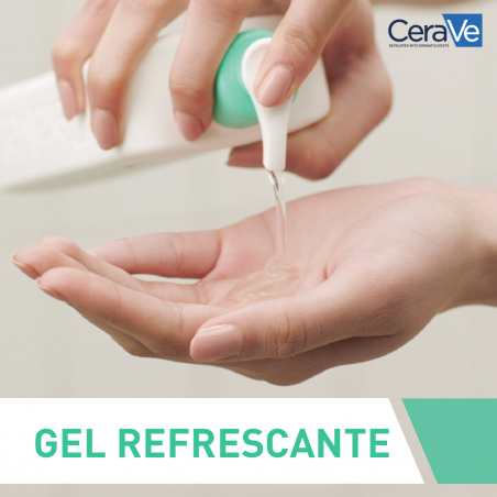 CERAVE GEL LIMPIADOR ESPUMOSO PIEL NORMAL-GRASA 1 LITRO