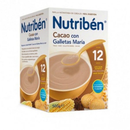 Comprar nutribén cacao con galletas maría 500 g