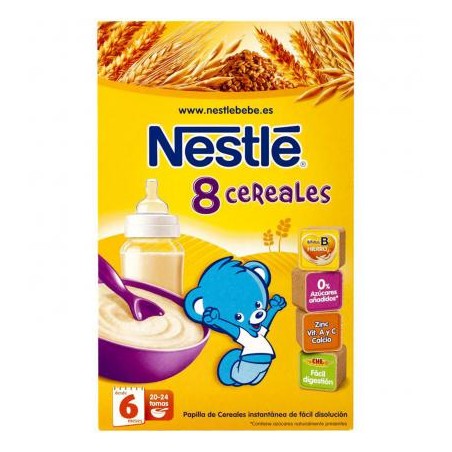 Comprar nestle papilla 8 cereales