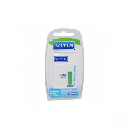 Comprar vitis cinta dental con flúor y menta 50 m 1 ud