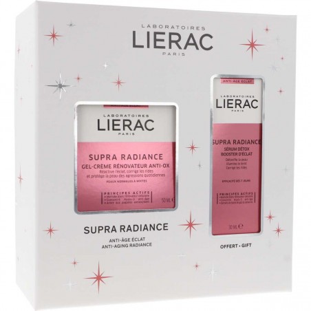 Comprar lierac cofre supra radiance gel-crema renovadora antioxidante