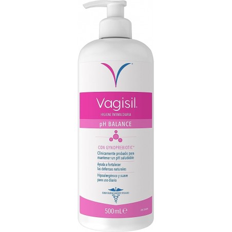 Comprar vagisil higiene íntima ph balance 500 ml