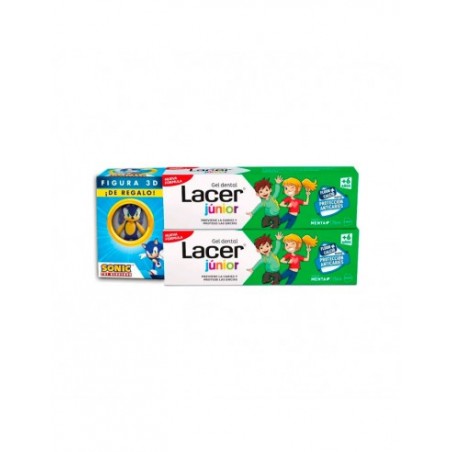 Comprar lacer gel dental junior duplo menta 2x 5 ml