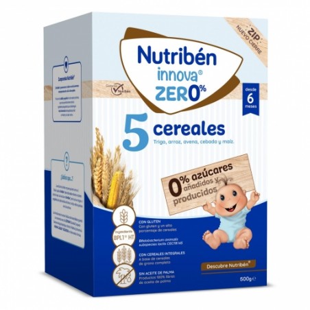 Comprar nutriben innova zero% 5 cereales 500 g