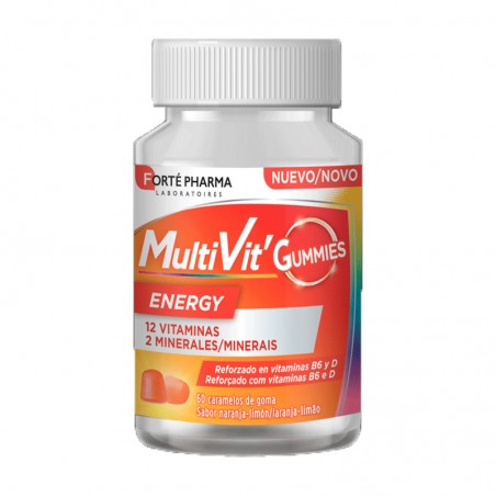 Comprar forté pharma multivit energy gummies 60 caramelos