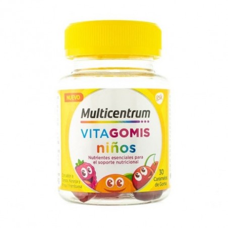 Comprar multicentrum vitagomis niños 30 gominolas