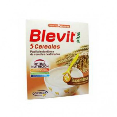 Comprar blevit plus superfibra papilla 5 cereales 600 g