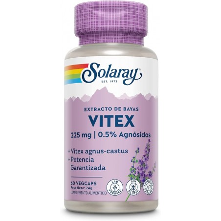 Comprar vitex solaray 60 caps.