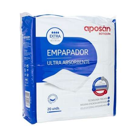 Comprar empapador aposan 60x90 cm 20 und