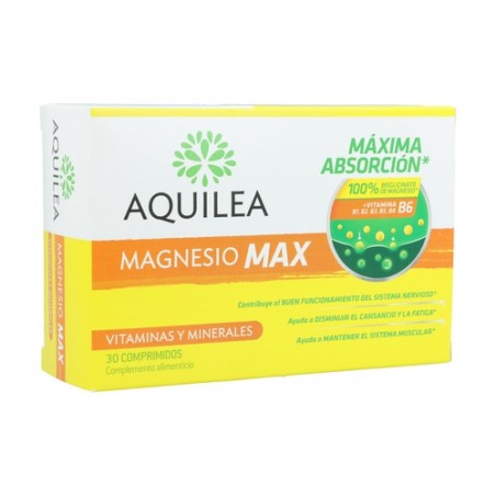 Comprar aquilea magnesio max 30 comp