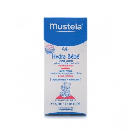 Comprar mustela hydrabebé cara 40 ml