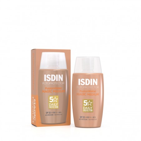 Comprar isdin fotoprotector fusion water magic color medio spf50+ 50 ml