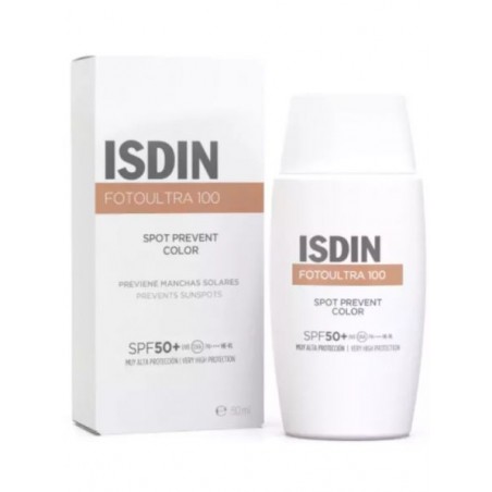 Comprar isdin fotoultra 100 spot prevent color spf 50+ 50 ml