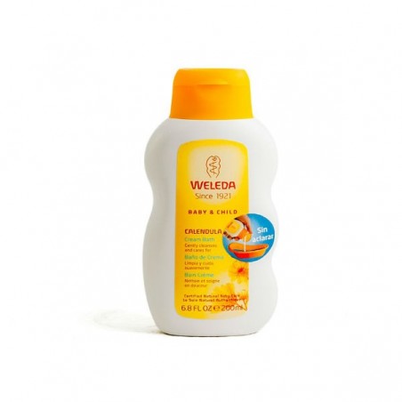 Comprar weleda baño de crema de caléndula bebé 200 ml