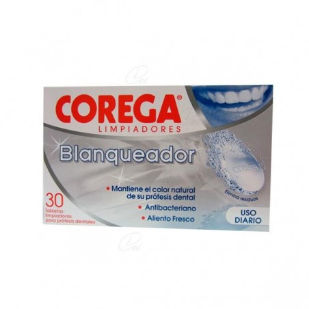 Comprar corega blanqueador limpiador 30 tab