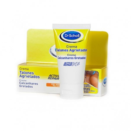 Comprar dr scholl crema talones agrietados k+ 60 ml