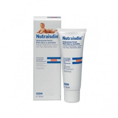 Comprar hidratante facial piel clara y sensible nutraisdin 50 ml