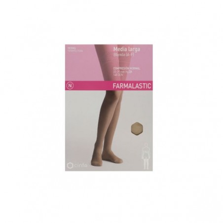 Comprar media larga (a-f) comp normal beige t - med