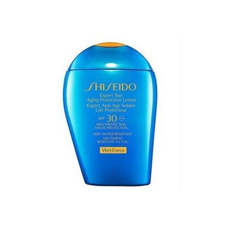 Comprar Shiseido Expert Sun Bronceador Cara Y Cuerpo Antiedad Spf 30 Wetforce al mejor precio en Pharmazon, tu farmacia online Comprar Shiseido Expert Sun Bronceador Cara Y Cuerpo Antiedad Spf 30 Wetforce