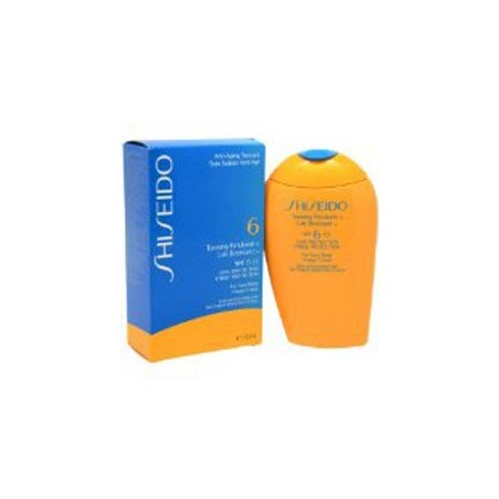 Comprar Shiseido Emulsión Bronceadora Cara y Cuerpo SPF 6 150 ml al mejor precio en Pharmazon, tu farmacia online Comprar Shiseido Emulsión Bronceadora Cara y Cuerpo SPF 6 150 ml