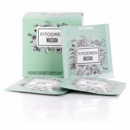 Comprar Massada Fitodren 15 Pirámides X 2 G al mejor precio en Pharmazon, tu farmacia online Comprar Massada Fitodren 15 Pirámides X 2 G