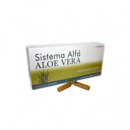 Comprar sistema alfa aloe vera 20 amp bebibles