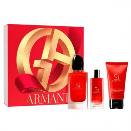 Comprar Estuche Giorgio Armani Sí Passione Eau de Parfum 100 ml + Regalo al mejor precio en Pharmazon, tu farmacia online Comprar Estuche Giorgio Armani Sí Passione Eau de Parfum 100 ml + Regalo
