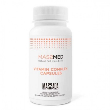 Comprar Massada Massmed Vitamin Complex 60 Cápsulas al mejor precio en Pharmazon, tu farmacia online Comprar Massada Massmed Vitamin Complex 60 Cápsulas