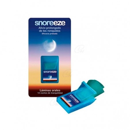 Comprar snoreeze laminas orales 14 uds