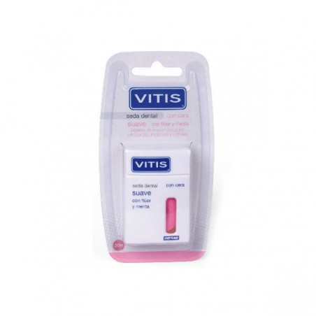 Comprar vitis seda dental con flúor y menta suave 50 m 1 ud