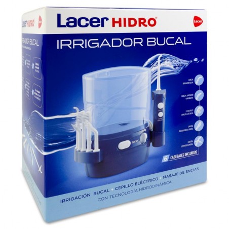 Comprar lacer hidro irrigador bucal eléctrico al mejor precio en Pharmazon, tu farmacia online Comprar lacer hidro irrigador bucal eléctrico