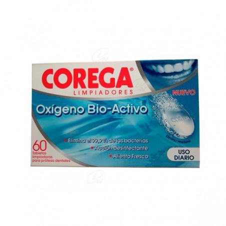 Comprar corega oxígeno bio activ3 60 tab