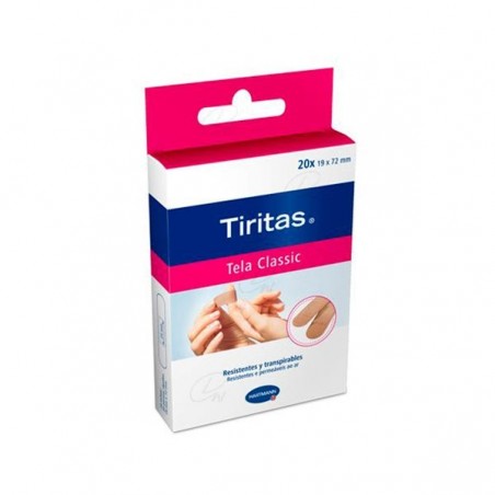 Comprar hartmann tiritas tela classic 20 uds