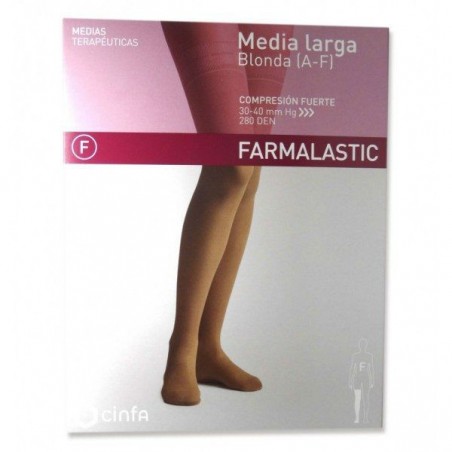 Comprar media larga (a-f) comp normal beige t - reina