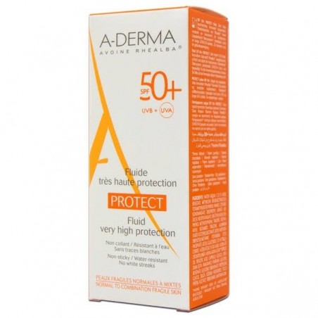 Comprar aderma protect solar fluido spf50+